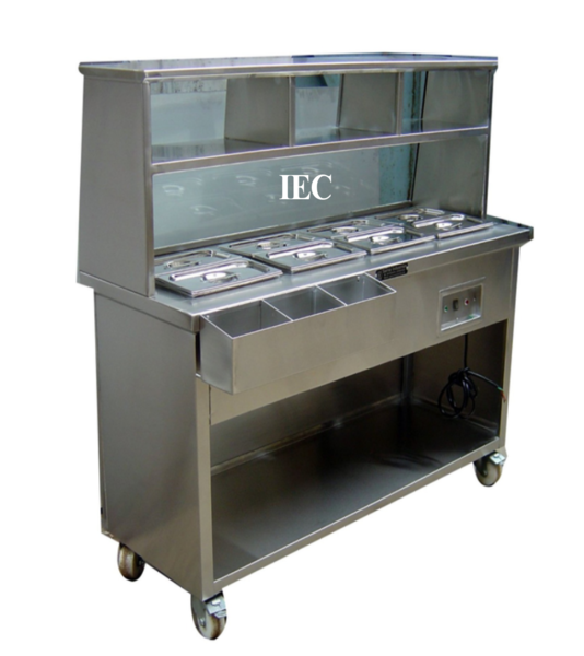 Manufacturer, Exporter, Importer, Supplier, Wholesaler, Retailer, Trader of Bain Marie with Sneeze Guard in New Delhi, Delhi, India.