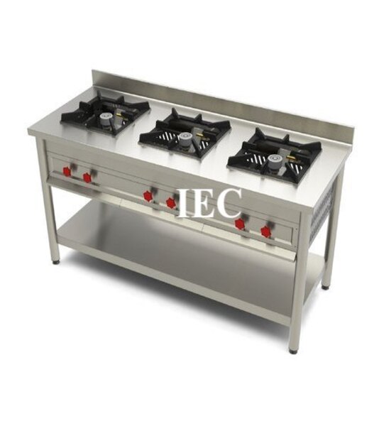 Manufacturer, Exporter, Importer, Supplier, Wholesaler, Retailer, Trader of Cooking Range With 3 Burners in New Delhi, Delhi, India.