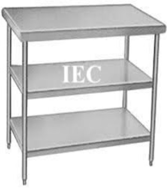 Manufacturer, Exporter, Importer, Supplier, Wholesaler, Retailer, Trader of Work Table With 2 U/Shelves in New Delhi, Delhi, India.